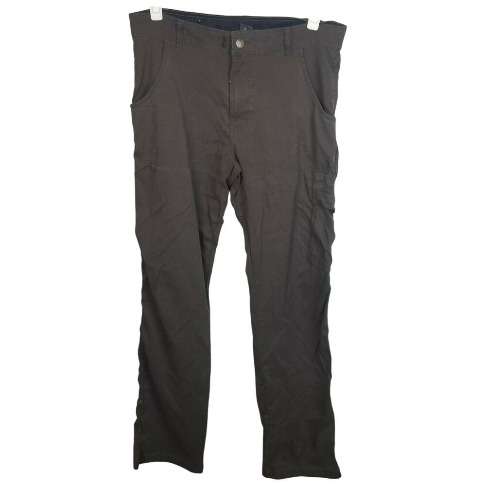 Prana Mens Nylon Hiking Cargo Pants Size M Gorpcore Camping Fishing Outdoor